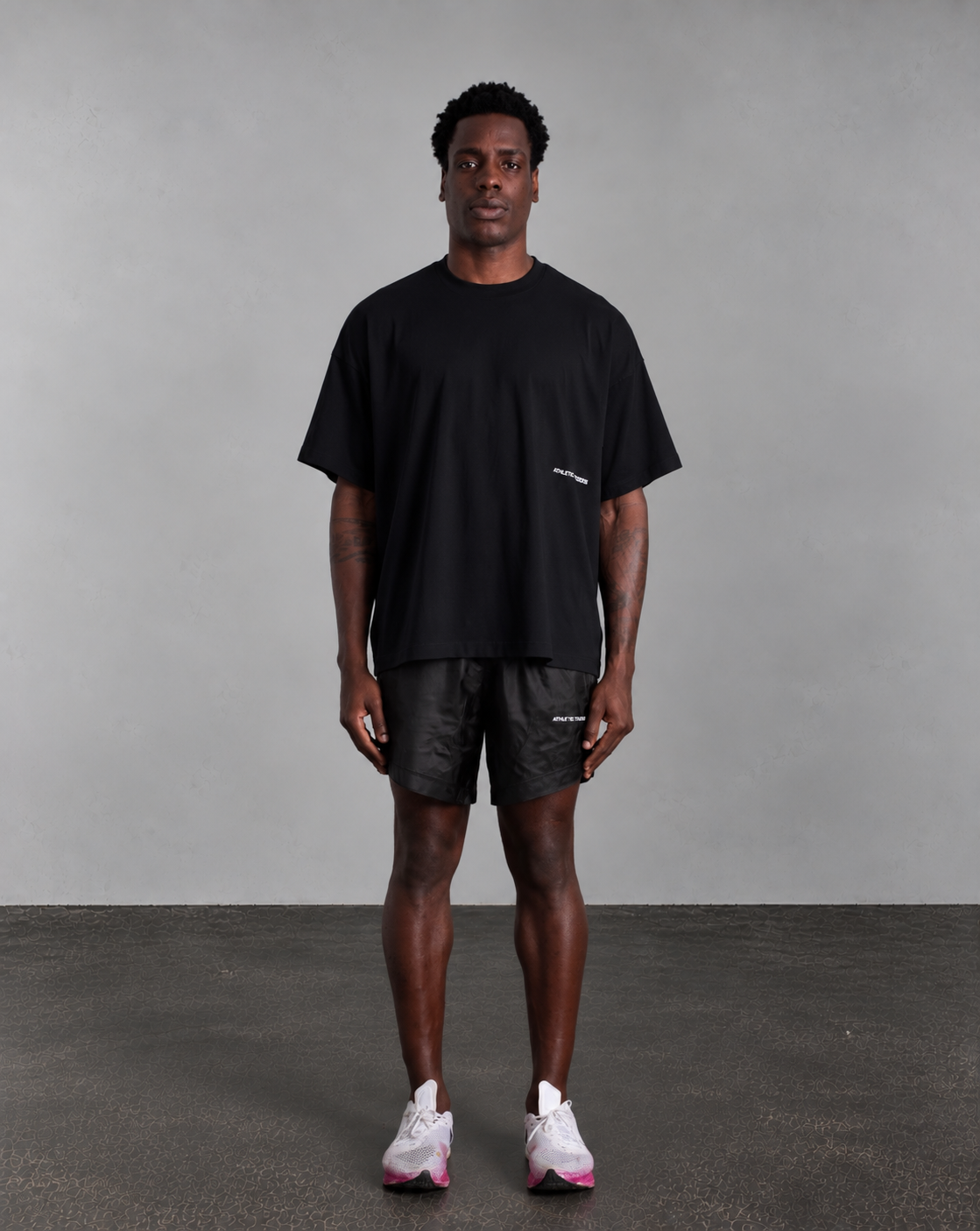 Athletic Tee Tech Modal Black
