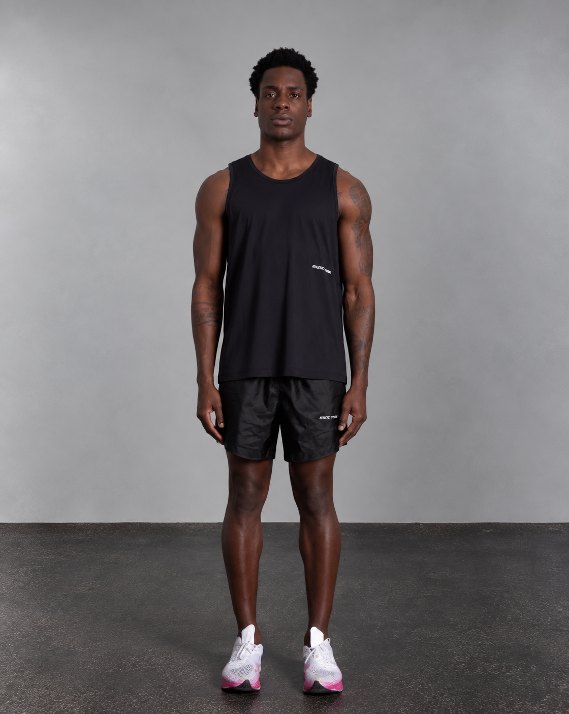 Athletic Tank Top Black