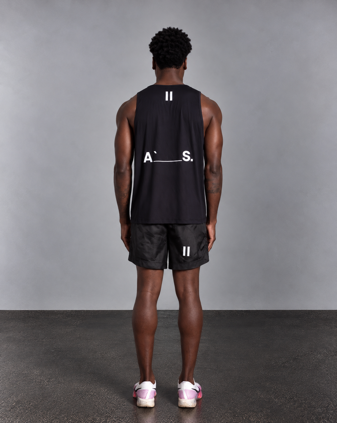 Athletic Tank Top Black